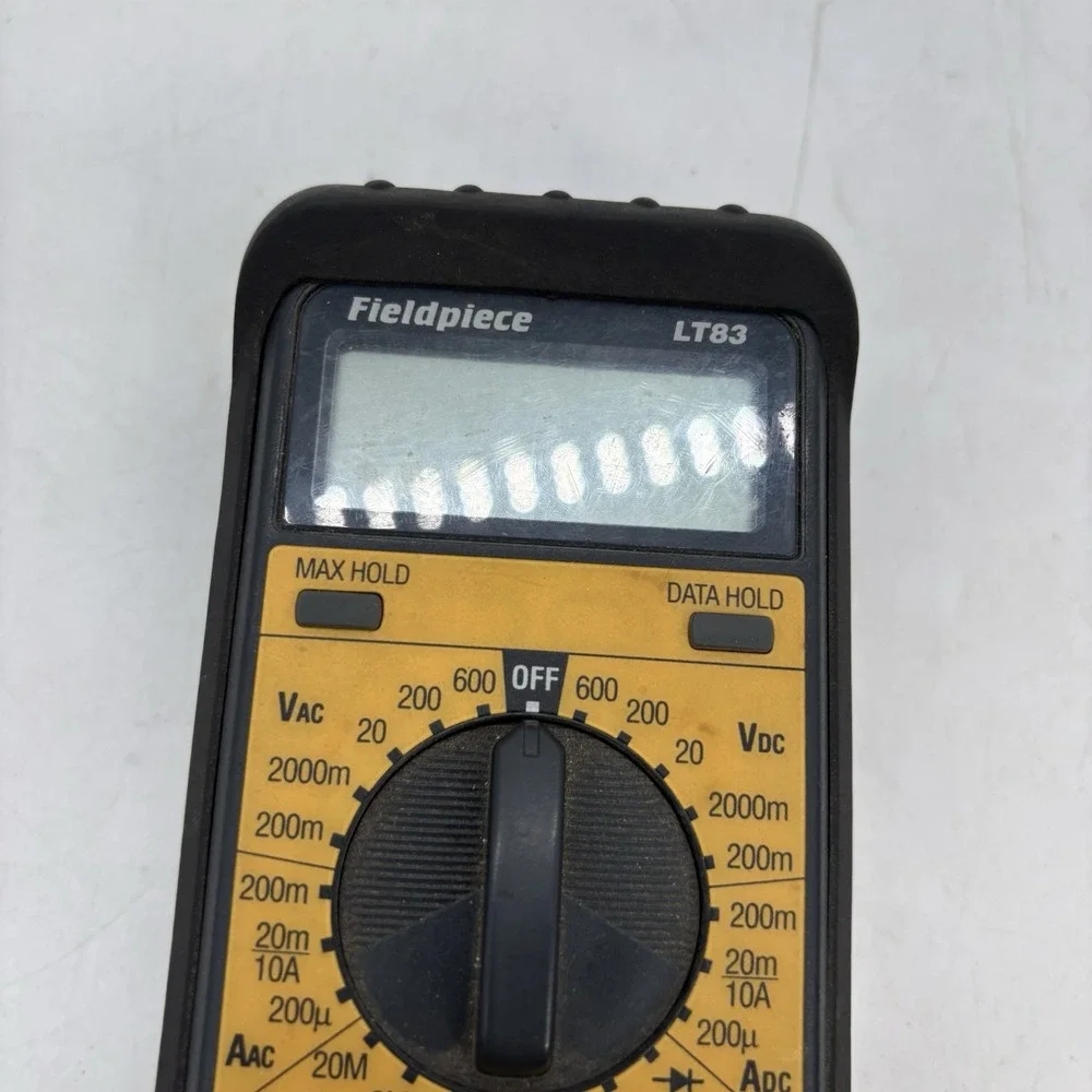 FIELDPIECE MULTIMETER LT83 (238275-1) Turns On No Leads